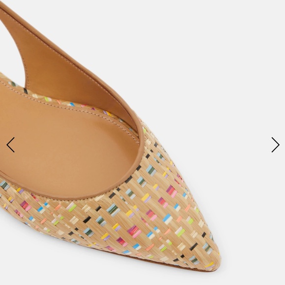 AQUAZZURA
Purist raffia slingback flats size 37 (US 7) - Picture 4 of 10